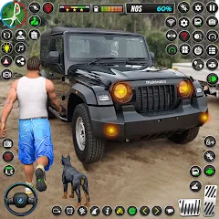 Jeep Driving Simulator offRoad (Джип Драйвинг Симулятор вне дороги) [МОД Много денег] APK Android