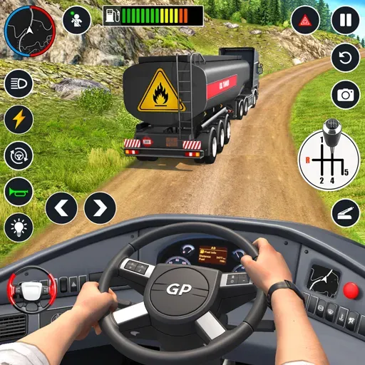 Oil Truck Games: Driving Games [МОД Premium] APK Android Screenshot 1