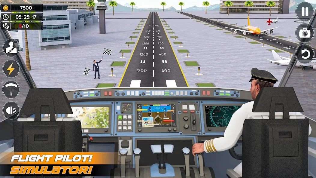 Airplane Flight Simulator 2023 [МОД Меню] APK Android Screenshot 2