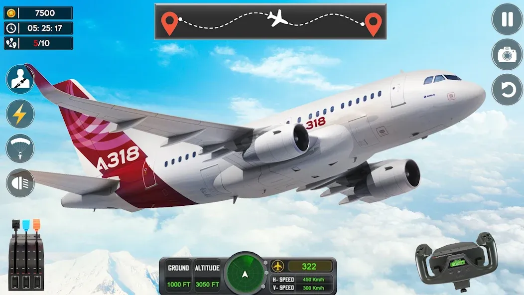 Airplane Flight Simulator 2023 [МОД Меню] APK Android Screenshot 4