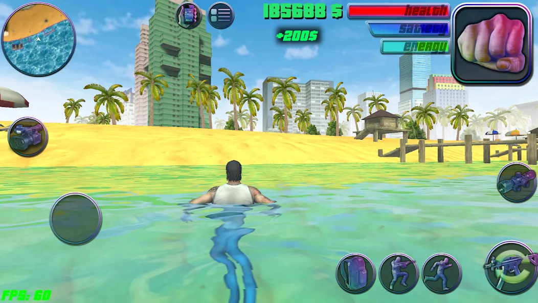 Crazy Miami Online (Крейзи Майами Онлайн) [МОД Меню] APK Android Screenshot 4