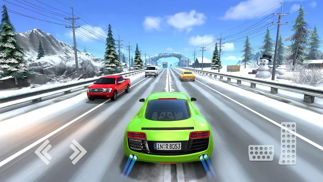 Real Highway Car Racing Games [МОД Меню] APK Android Screenshot 3