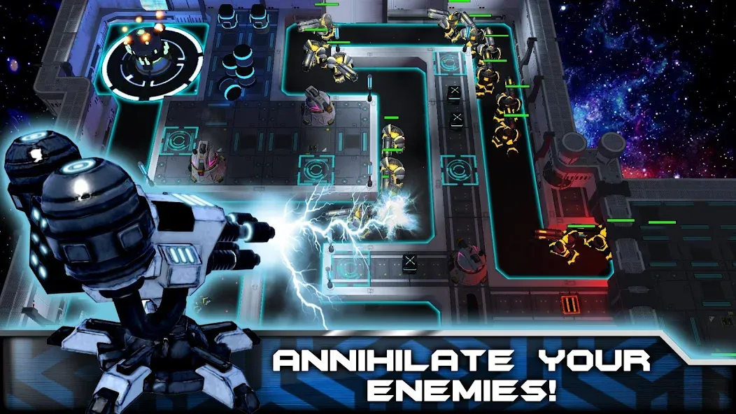 Modular Tower Defense (Модульная оборона башни) [МОД Много денег] APK Android Screenshot 5