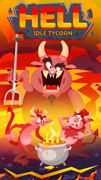 Hell: Idle Evil Tycoon Sim (Хелл) [МОД Все открыто] APK Android Screenshot 5