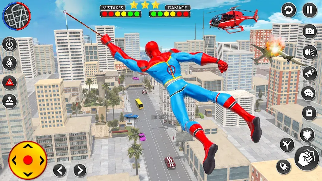 Spider Rope Hero Spider Games [МОД Unlocked] APK Android Screenshot 1