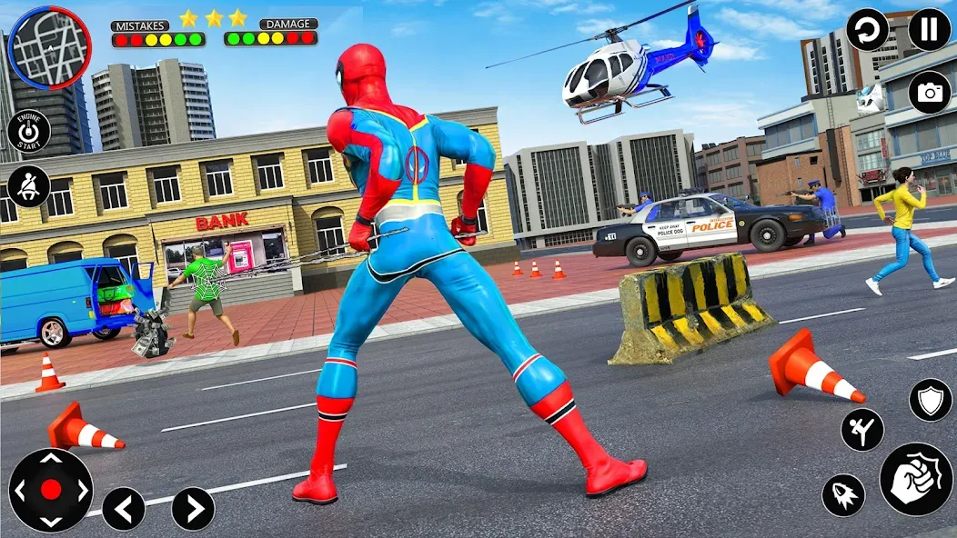 Spider Rope Hero Spider Games [МОД Unlocked] APK Android Screenshot 3
