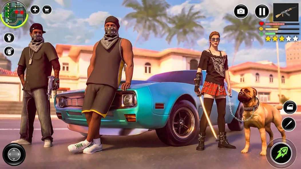 Grand City Thug Crime Games [МОД Unlocked] APK Android Screenshot 4