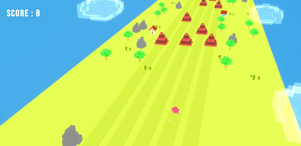 Sanic Run 3D (Саник Ран 3Д) [МОД Unlocked] APK Android Screenshot 3