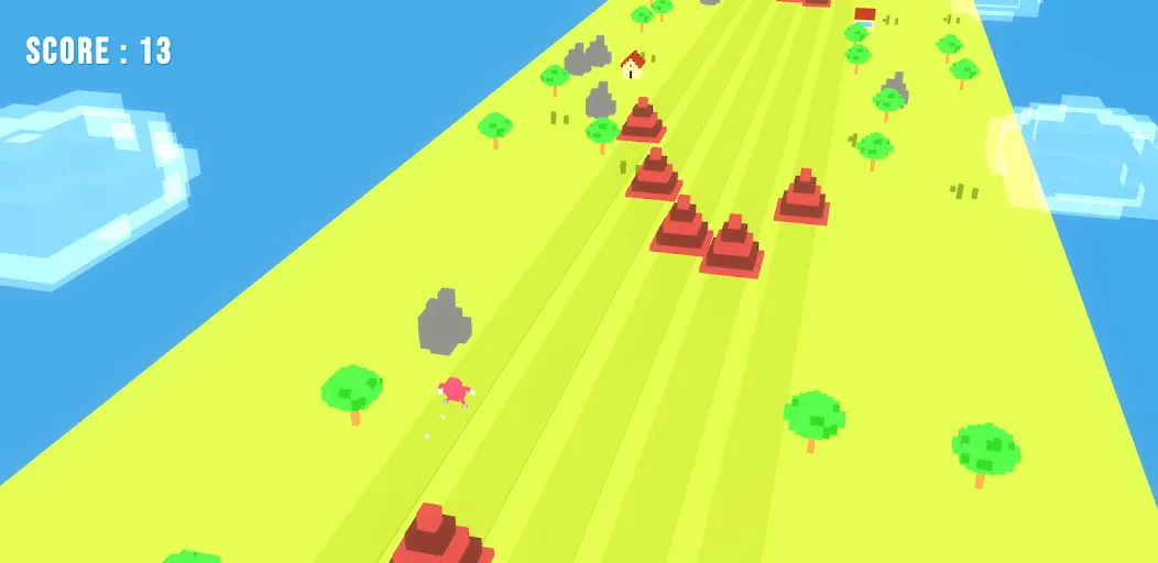 Sanic Run 3D (Саник Ран 3Д) [МОД Unlocked] APK Android Screenshot 4