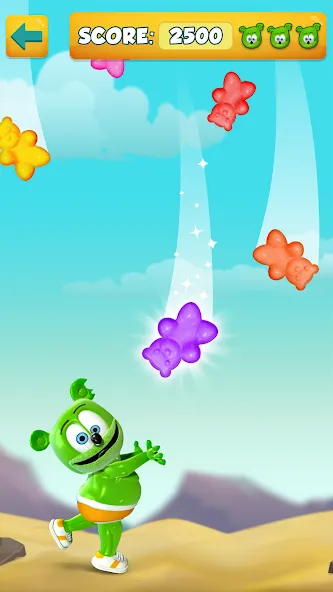 Talking Gummy Bear Kids Games [МОД Бесконечные монеты] APK Android Screenshot 2