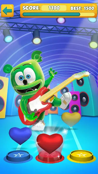 Talking Gummy Bear Kids Games [МОД Бесконечные монеты] APK Android Screenshot 3