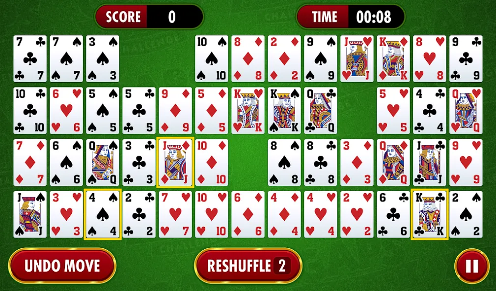 Gaps Solitaire Challenge (Гапс Солитер Челлендж) [МОД Все открыто] APK Android Screenshot 4