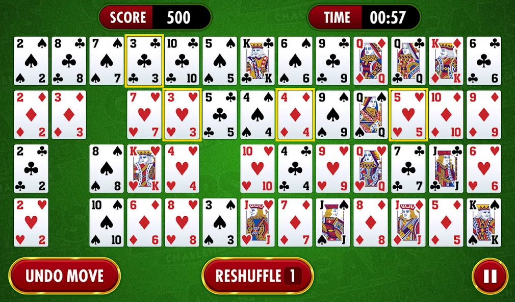 Gaps Solitaire Challenge (Гапс Солитер Челлендж) [МОД Все открыто] APK Android Screenshot 5