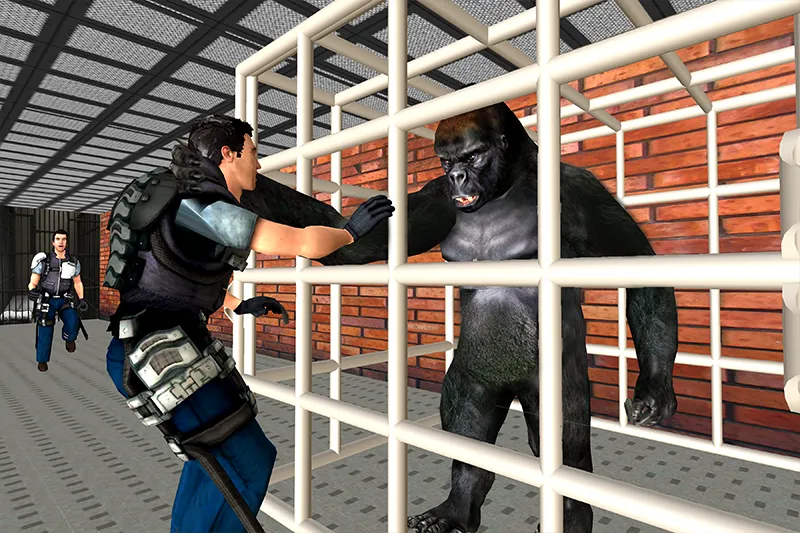Gorilla Smash City Escape Jail [МОД Premium] APK Android Screenshot 3