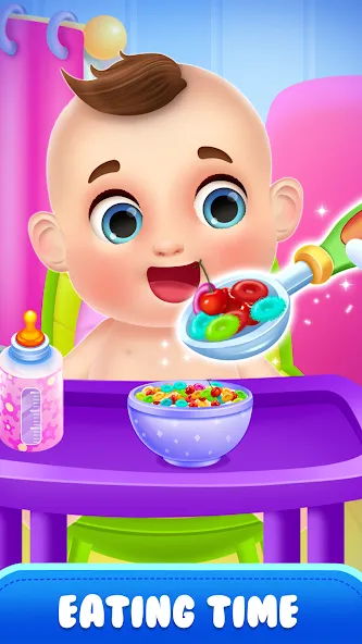 Mom newborn babysitter care (Мама новорожденного няня заботится) [МОД Меню] APK Android Screenshot 2