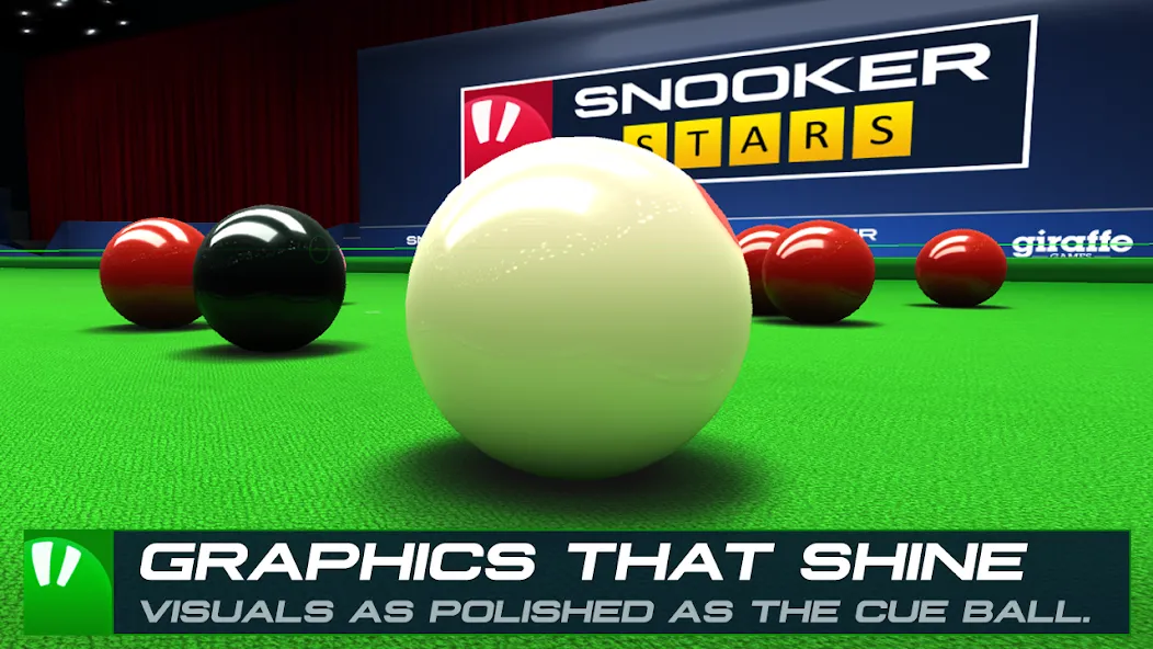 Snooker Stars - 3D Online Spor (Снукер Старс) [МОД Бесконечные монеты] APK Android Screenshot 3