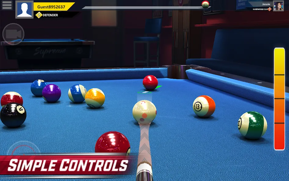 Pool Stars - 3D Online Multipl (Пул Старс) [МОД Бесконечные монеты] APK Android Screenshot 2