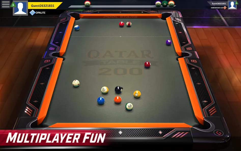 Pool Stars - 3D Online Multipl (Пул Старс) [МОД Бесконечные монеты] APK Android Screenshot 4