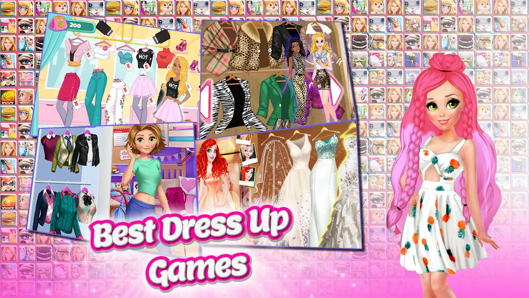 Frippa Games for Girls (Фриппа игры для девочек) [МОД Много денег] APK Android Screenshot 2