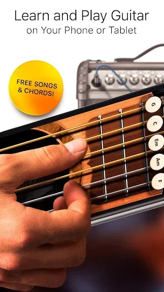Real Guitar - Music Band Game [МОД Все открыто] APK Android Screenshot 1