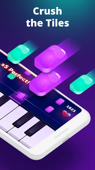 Piano - Play & Learn Music (Пиано) [МОД Все открыто] APK Android Screenshot 2
