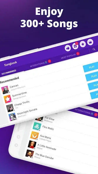 Piano - Play & Learn Music (Пиано) [МОД Все открыто] APK Android Screenshot 5