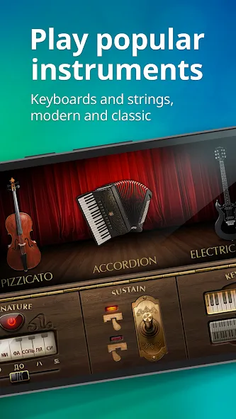 Piano - Music Keyboard & Tiles [МОД Mega Pack] APK Android Screenshot 4