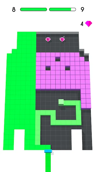 Color Fill 3D (Цолор Филл 3Д) [МОД Premium] APK Android Screenshot 3