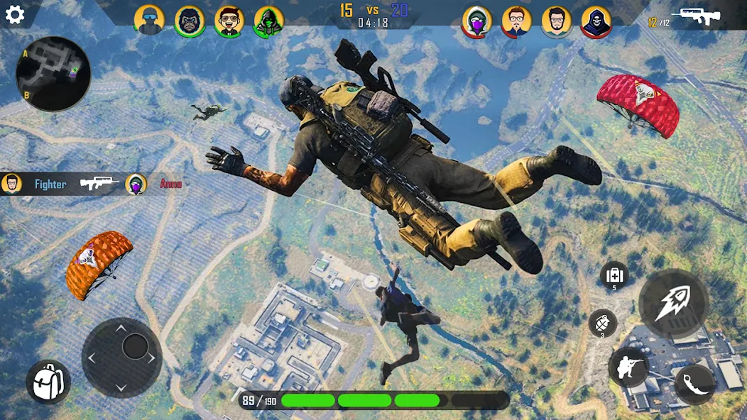 Fps Shooting Gun War: Gun Game [МОД Mega Pack] APK Android Screenshot 4