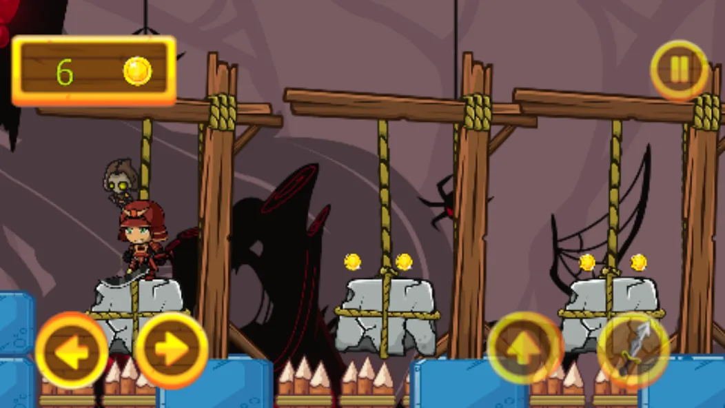 samurai adventure (самурайские приключения) [МОД Unlocked] APK Android Screenshot 3