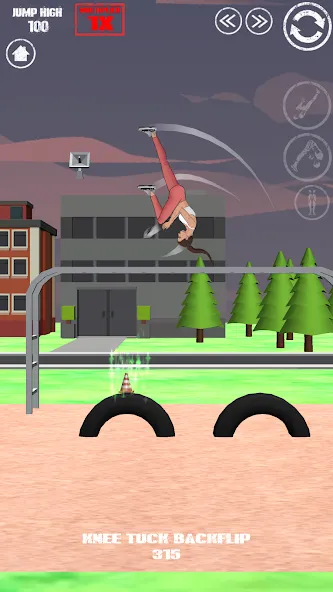 SWAGFLIP - Parkour Origins (СВАГФЛИП) [МОД Бесконечные монеты] APK Android Screenshot 1