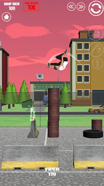 SWAGFLIP - Parkour Origins (СВАГФЛИП) [МОД Бесконечные монеты] APK Android Screenshot 4