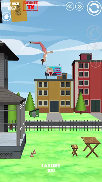 SWAGFLIP - Parkour Origins (СВАГФЛИП) [МОД Бесконечные монеты] APK Android Screenshot 5