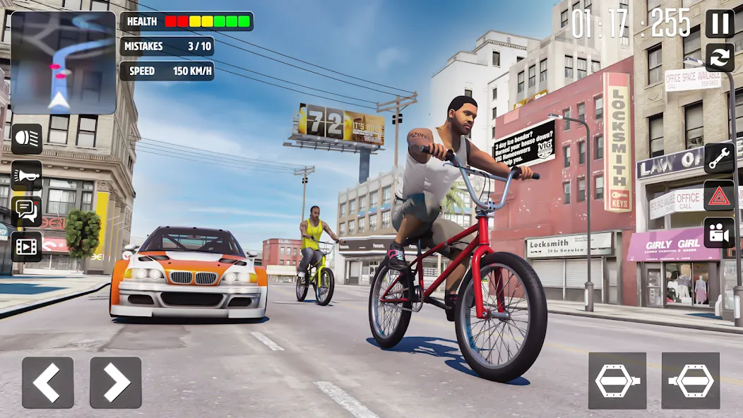 Cycle Stunt Games: Cycle Game (Оффроад Велосипедист ) [МОД Все открыто] APK Android Screenshot 1