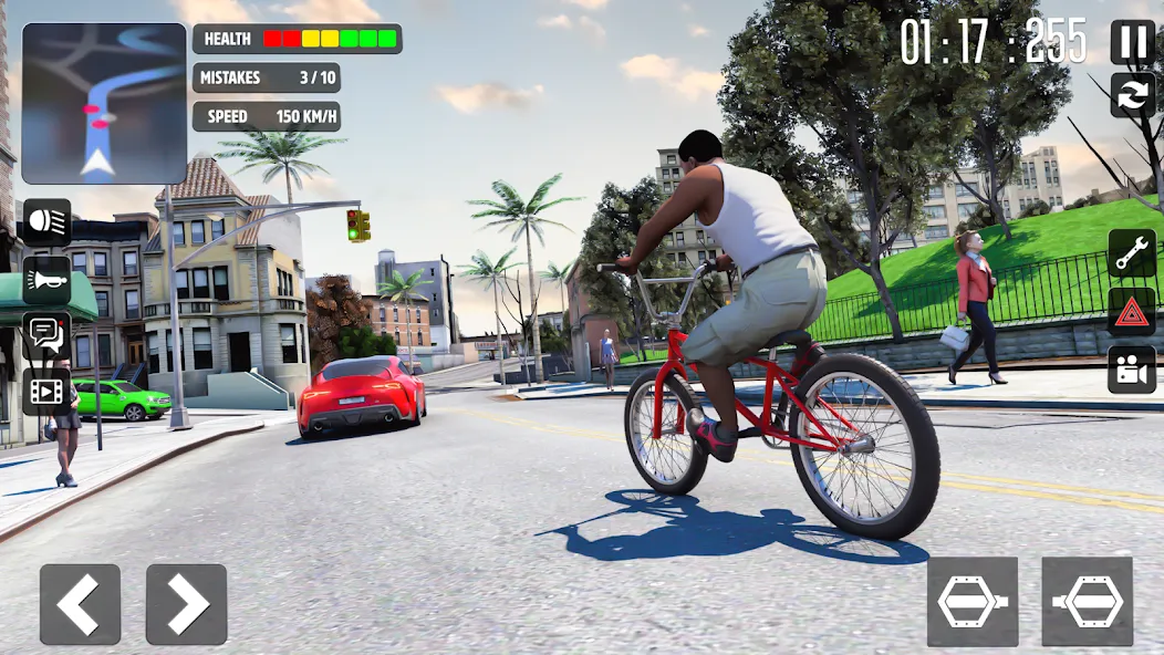 Cycle Stunt Games: Cycle Game (Оффроад Велосипедист ) [МОД Все открыто] APK Android Screenshot 2