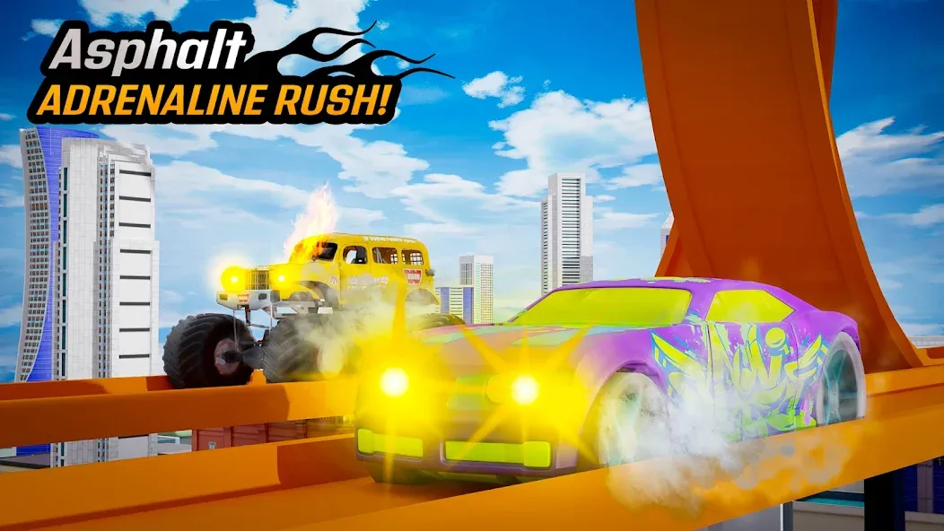 Nano Monster Truck Jam Game [МОД Mega Pack] APK Android Screenshot 3