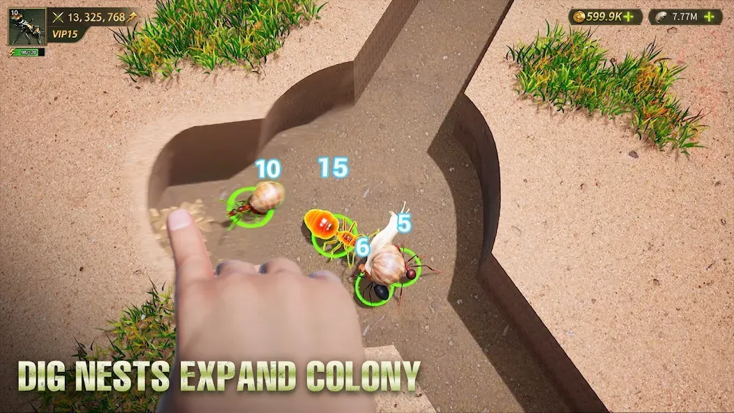 Ant Legion: For The Swarm (Ант Легион) [МОД Бесконечные монеты] APK Android Screenshot 3
