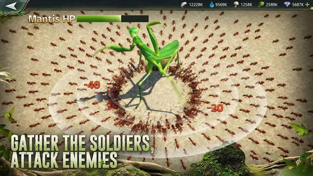 Ant Legion: For The Swarm (Ант Легион) [МОД Бесконечные монеты] APK Android Screenshot 4