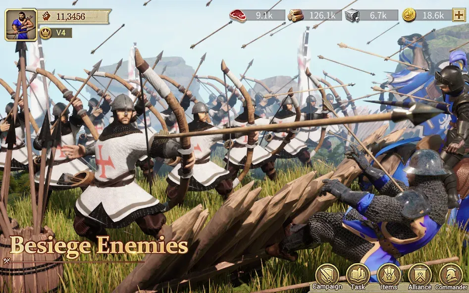 Game of Empires:Warring Realms (Уорринг Нейшенс) [МОД Premium] APK Android Screenshot 1