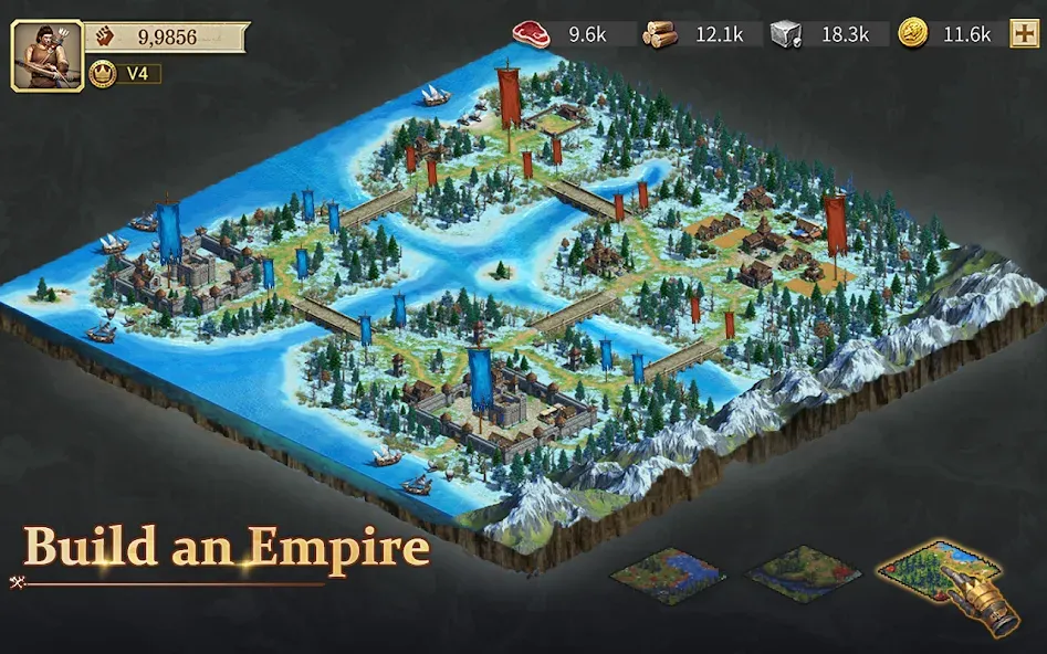 Game of Empires:Warring Realms (Уорринг Нейшенс) [МОД Premium] APK Android Screenshot 3