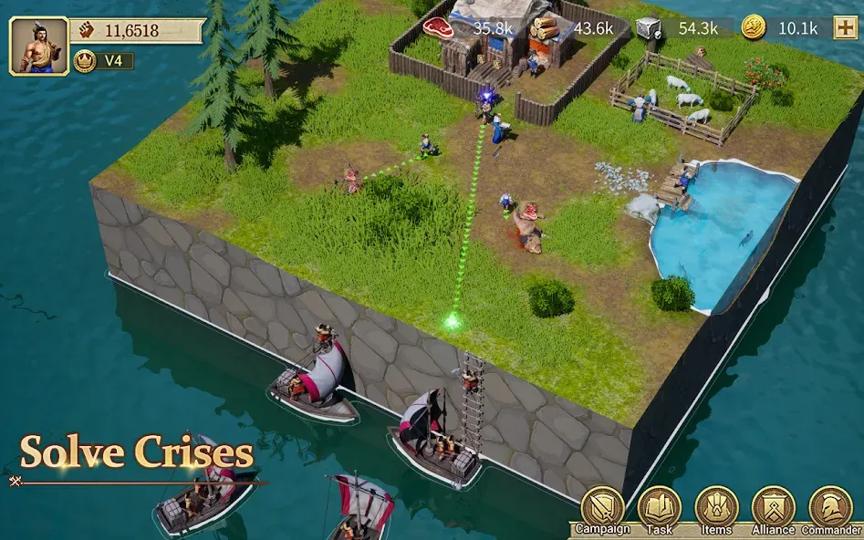 Game of Empires:Warring Realms (Уорринг Нейшенс) [МОД Premium] APK Android Screenshot 4