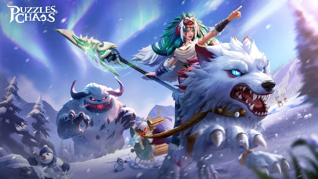 Puzzles & Chaos: Frozen Castle [МОД Меню] APK Android Screenshot 1