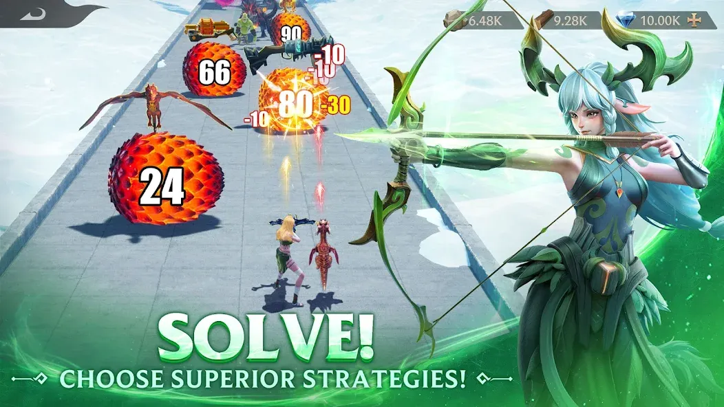 Puzzles & Chaos: Frozen Castle [МОД Меню] APK Android Screenshot 2