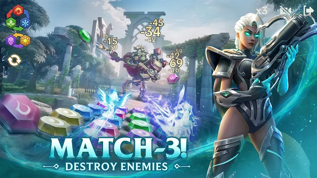 Puzzles & Chaos: Frozen Castle [МОД Меню] APK Android Screenshot 4