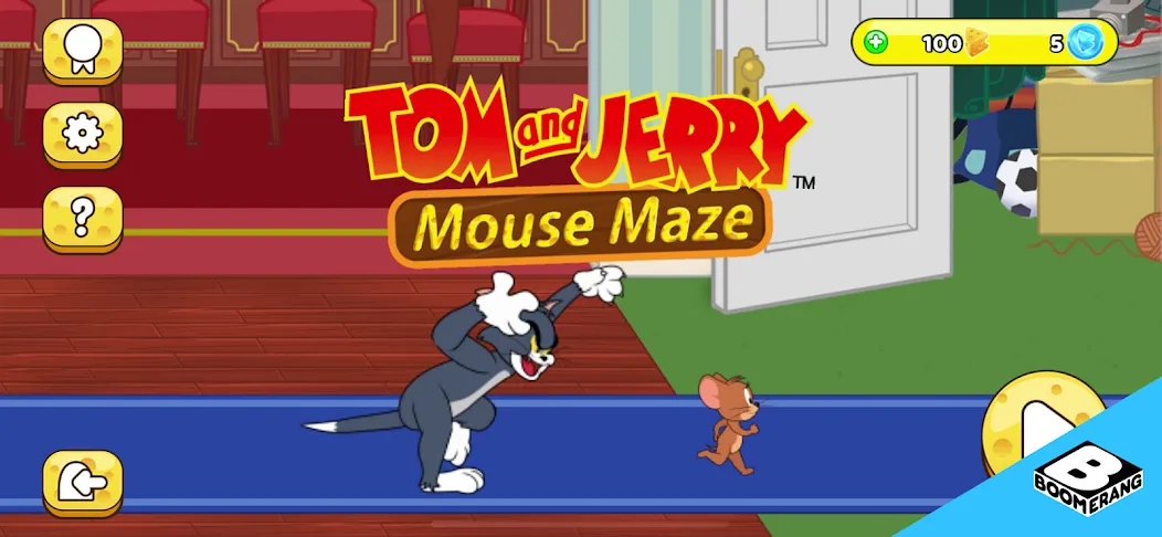Tom & Jerry: Mouse Maze [МОД Premium] APK Android Screenshot 1