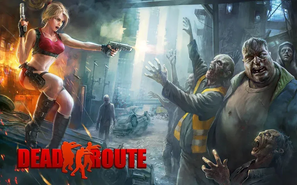Dead Route: Zombie Apocalypse (Дед Роут) [МОД Меню] APK Android Screenshot 1