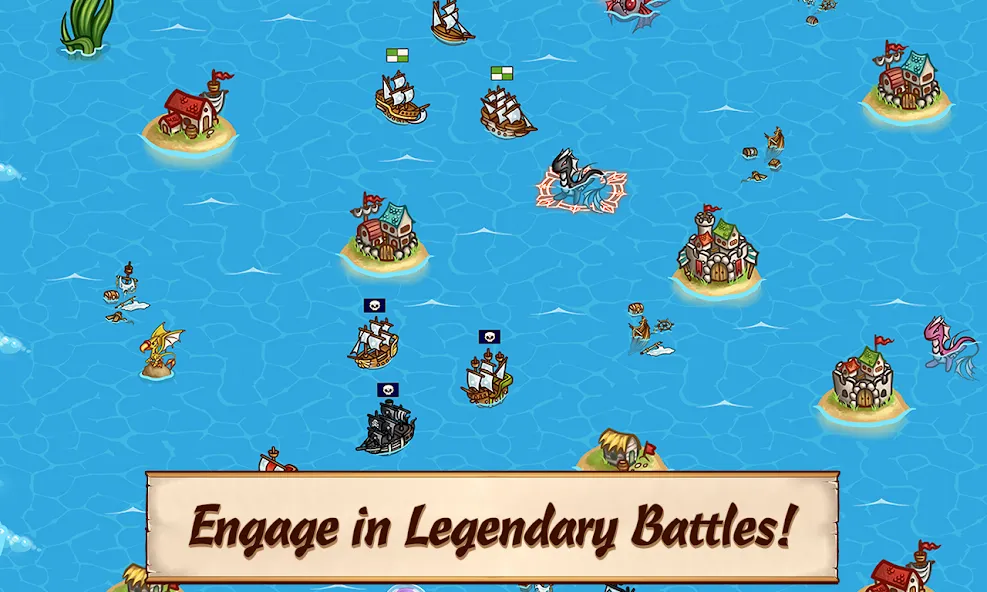 Pirates of Everseas (Пираты Эверсис) [МОД Mega Pack] APK Android Screenshot 3