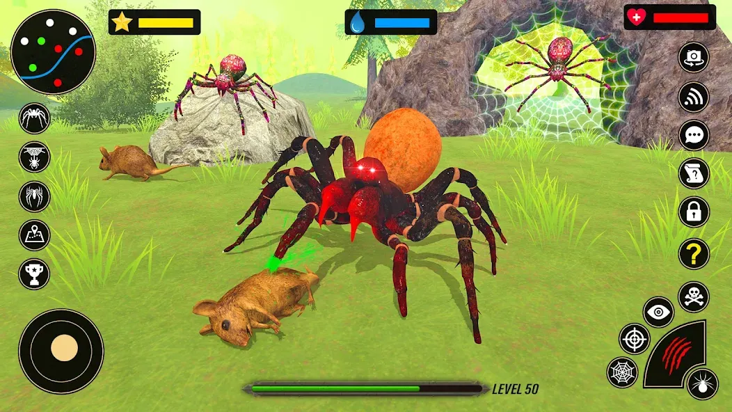 Spider Simulator - Creepy Tad (Спайдер Симулятор) [МОД Premium] APK Android Screenshot 1