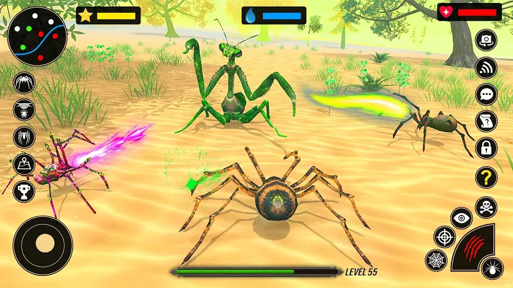 Spider Simulator - Creepy Tad (Спайдер Симулятор) [МОД Premium] APK Android Screenshot 2