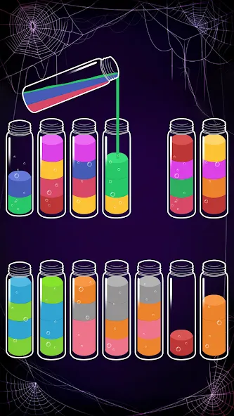 Soda Sort: Water Color Puzzle (Сода Сорт) [МОД Меню] APK Android Screenshot 5